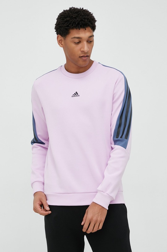 adidas Performance bluza fioletowy HK4561