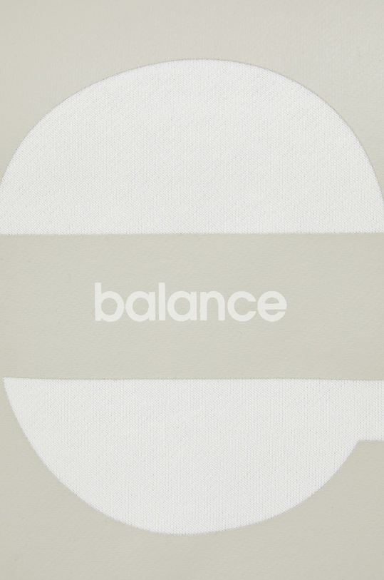 New Balance bluza bawełniana UT23504SST beżowy