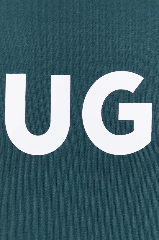 Бавовняна кофта HUGO 50477328 зелений