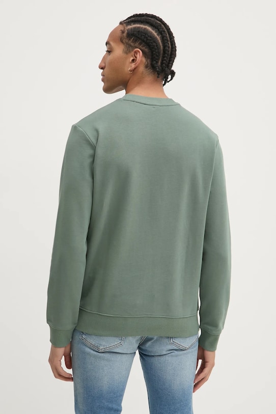 Oblečenie Bavlnená mikina HUGO 50477328 zelená