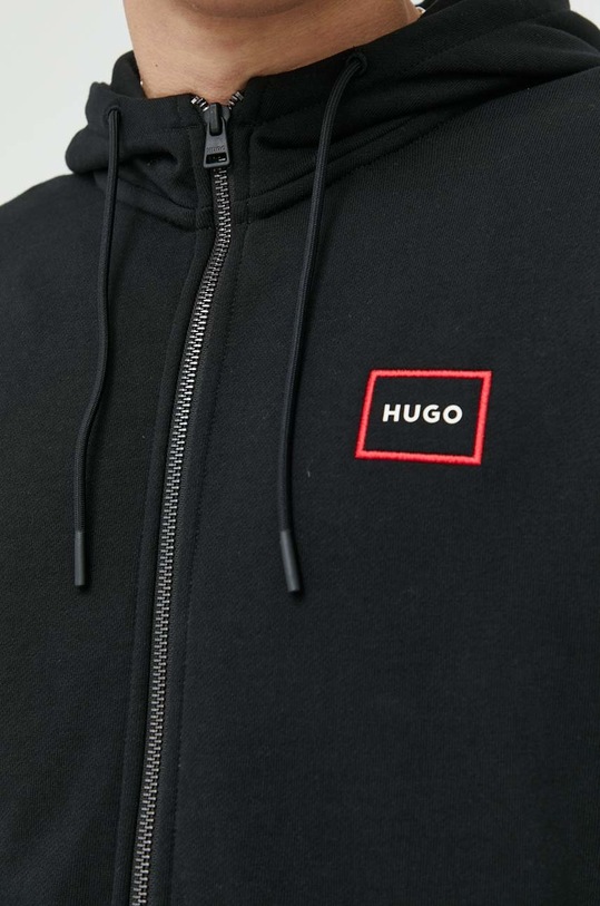HUGO bluza bawełniana 50481342 czarny