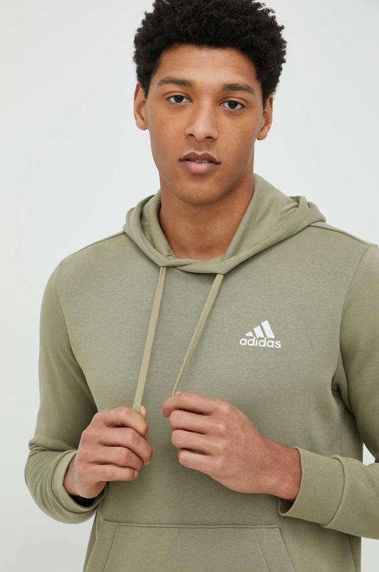 adidas bluza z kapturem zielony HL2274