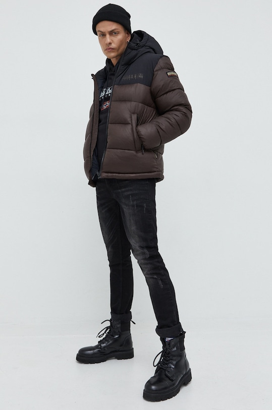 Napapijri bluza NP0A4GJA0411 czarny AW22