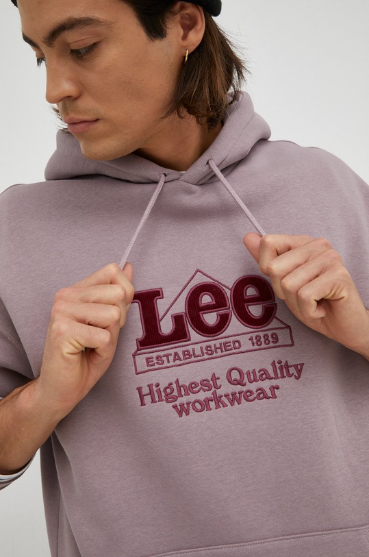 Суичър Lee L84LTJ70 розов