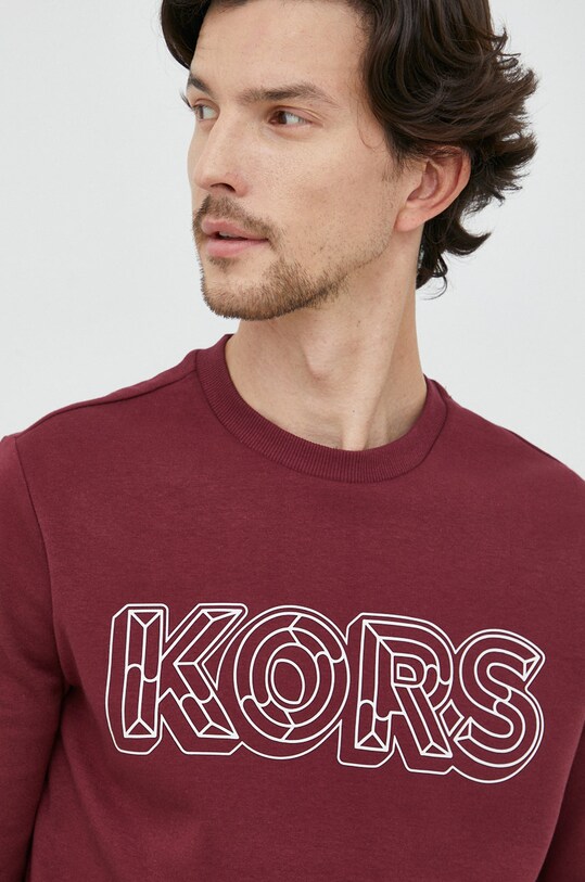 Michael Kors bluza pozostałe bordowy CF251CH5MF