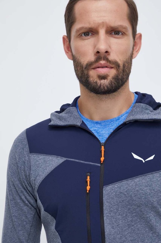 Športová mikina Salewa Puez 2 Dry modrá 00.0000027221