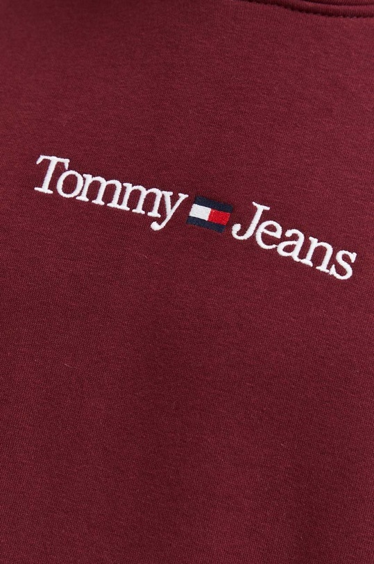 Tommy Jeans bluza DM0DM15013.9BYY bordowy