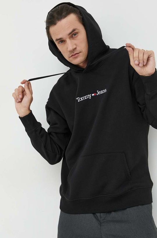 Tommy Jeans bluza pozostałe czarny DM0DM15013.9BYY