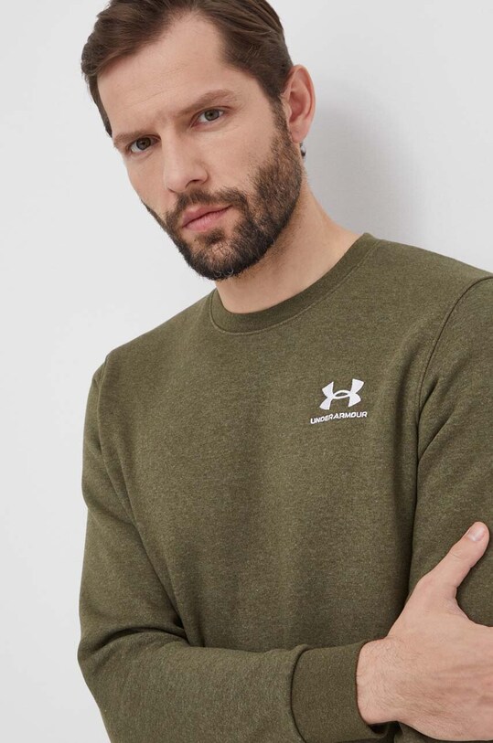 Under Armour bluza 1374250 verde SS25