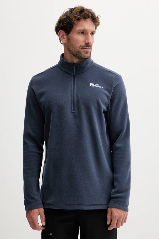Športni pulover Jack Wolfskin Taunus mornarsko modra 1709522