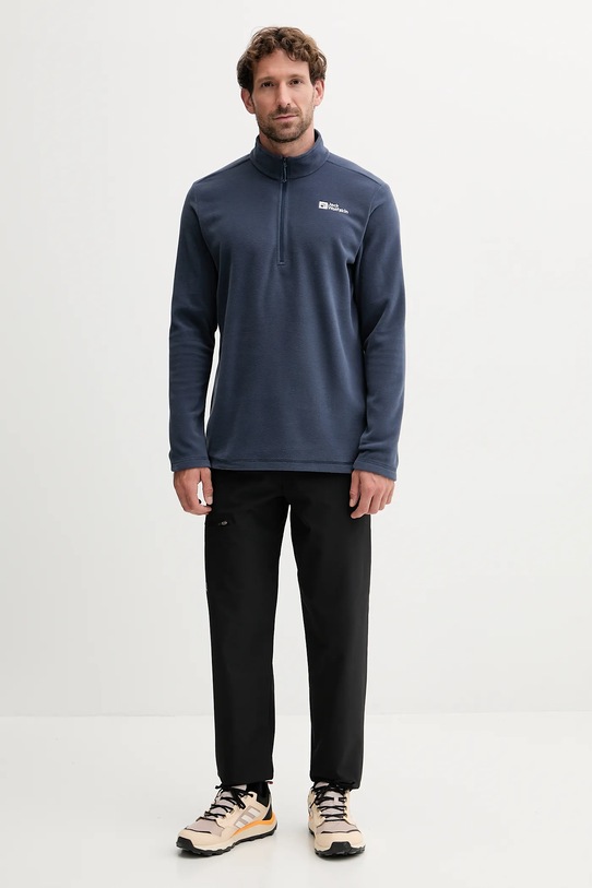 Športni pulover Jack Wolfskin Taunus 1709522 mornarsko modra AW25