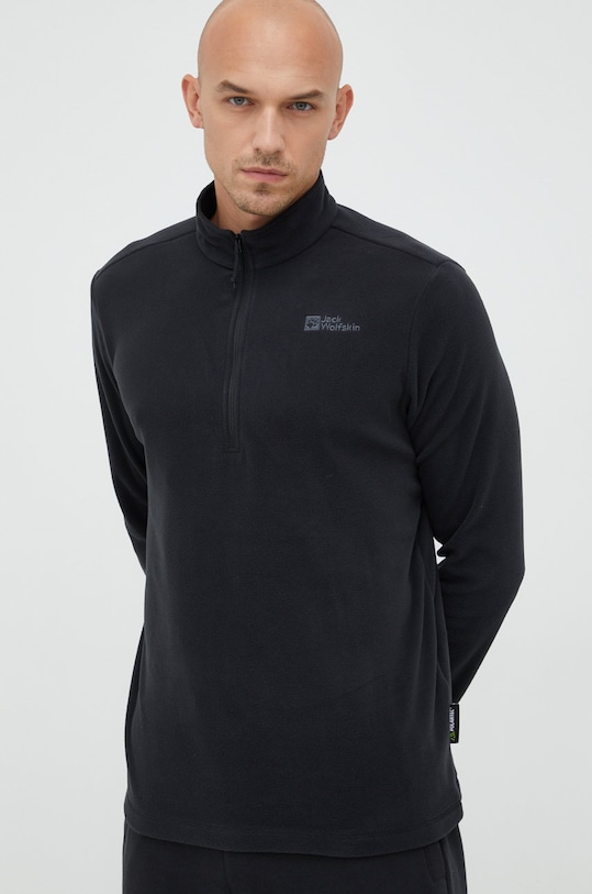 Športová mikina Jack Wolfskin Taunus sivá 1709522