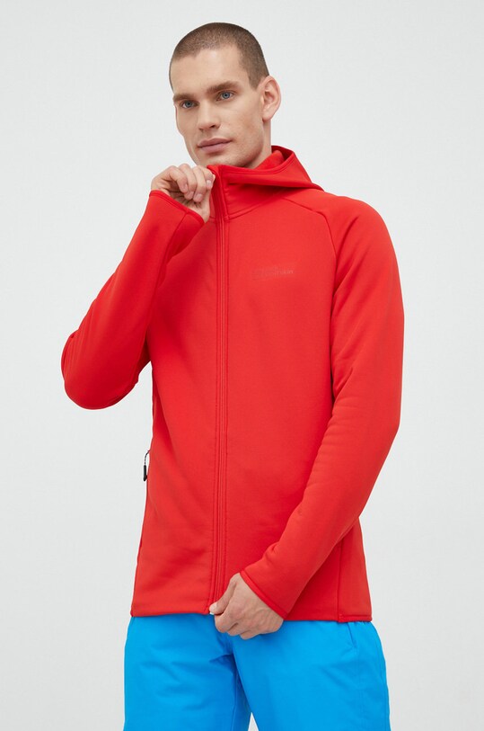 Jack Wolfskin hanorac Baiselberg uni rosu 1710541