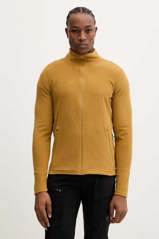 Viking bluza sportowa Tesero bez kaptura zielony 740.24.4342