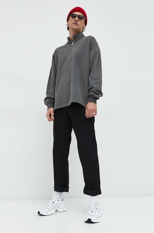 Abercrombie & Fitch bluza KI122.3559.136 szary AW22