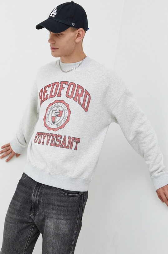 Abercrombie & Fitch bluza pozostałe szary KI122.3676.122