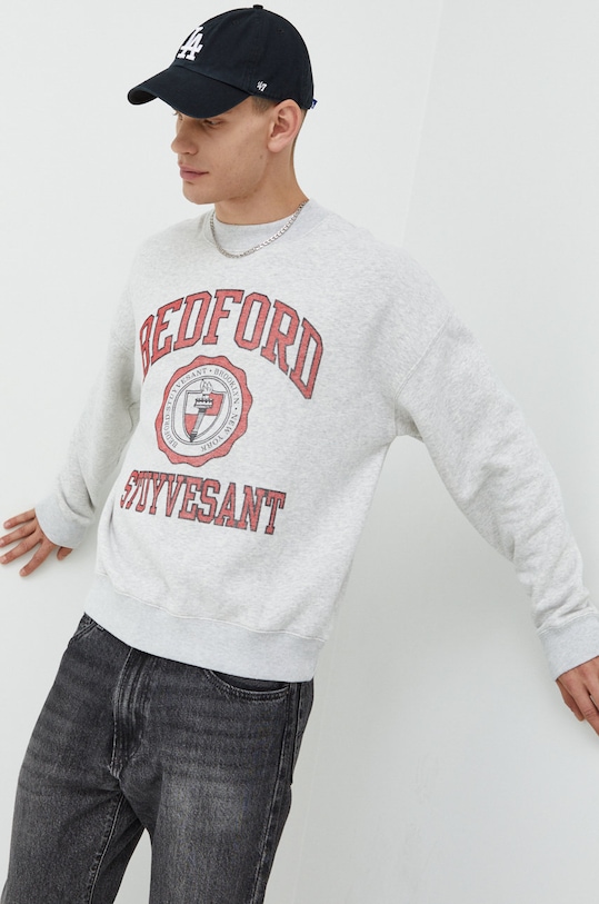 Abercrombie & Fitch bluza pozostałe szary KI122.3676.122