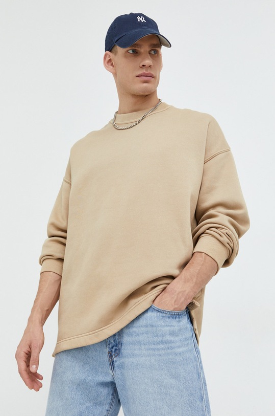Odzież Abercrombie & Fitch bluza KI122.3763.426 beżowy