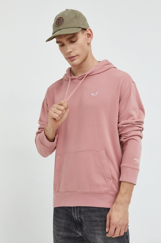 Mikina Hollister Co. KI322.2714.600 růžová AW22
