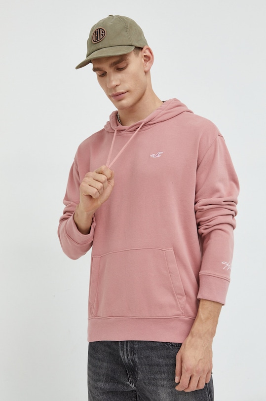 Mikina Hollister Co. KI322.2714.600 růžová AW22