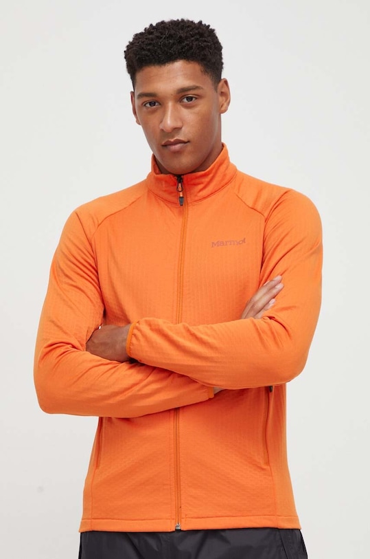Sportovní mikina Marmot Leconte Fleece 12770 oranžová AW23