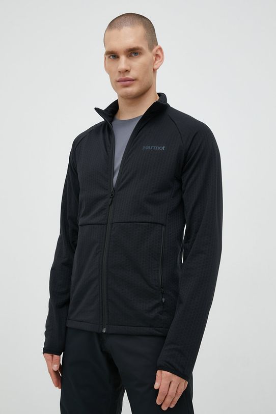 Marmot bluza sportowa Leconte Fleece pozostałe czarny 12770