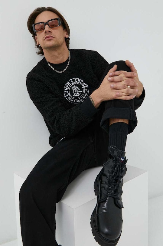 Bluza Unfair Athletics Brez kapuce črna UNFR22.152