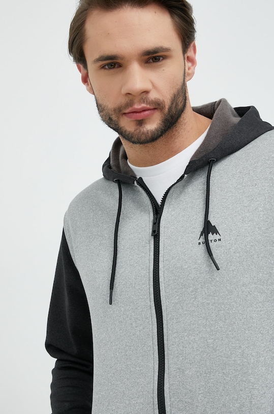 Burton bluza Oak z kapturem szary 16224110020