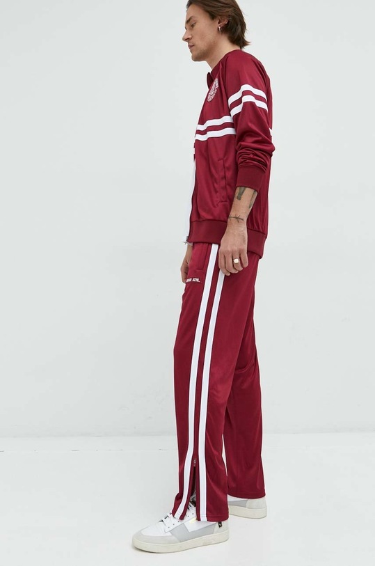 Unfair Athletics bluza UNFR16.087 bordowy AW22