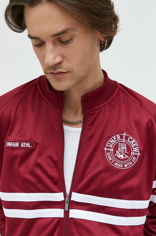 Unfair Athletics bluza UNFR16.087 bordowy