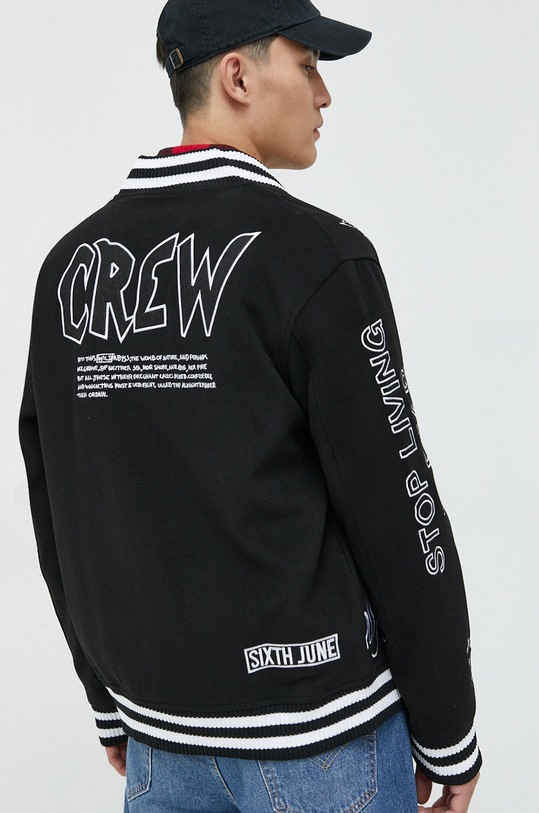 Odzież Sixth June kurtka bomber 23352 czarny