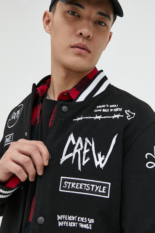 Sixth June kurtka bomber czarny 23352