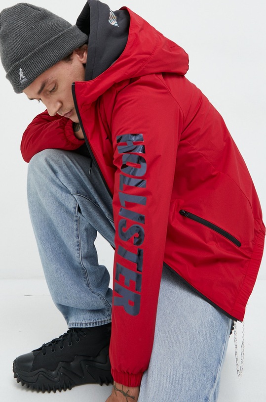 Hollister Co. kurtka pozostałe czerwony KI332.2430.500