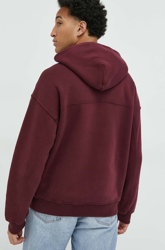 Odzież Abercrombie & Fitch bluza KI122.3657.530 bordowy