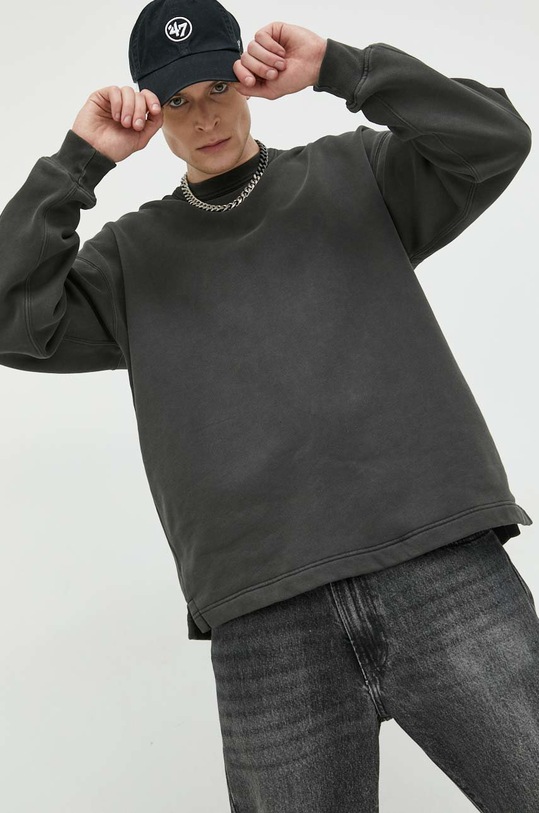 Mikina Abercrombie & Fitch sivá KI122.3766.956