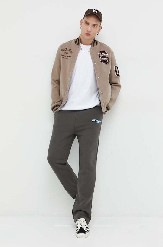 Μπουφάν bomber Sixth June 23353 μπεζ AW22