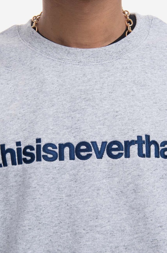 thisisneverthat cotton sweatshirt T-Logo Crewneck gray TN220TSWCW01