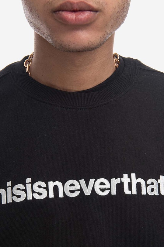 thisisneverthat cotton sweatshirt T-Logo Crewneck black TN220TSWCW01