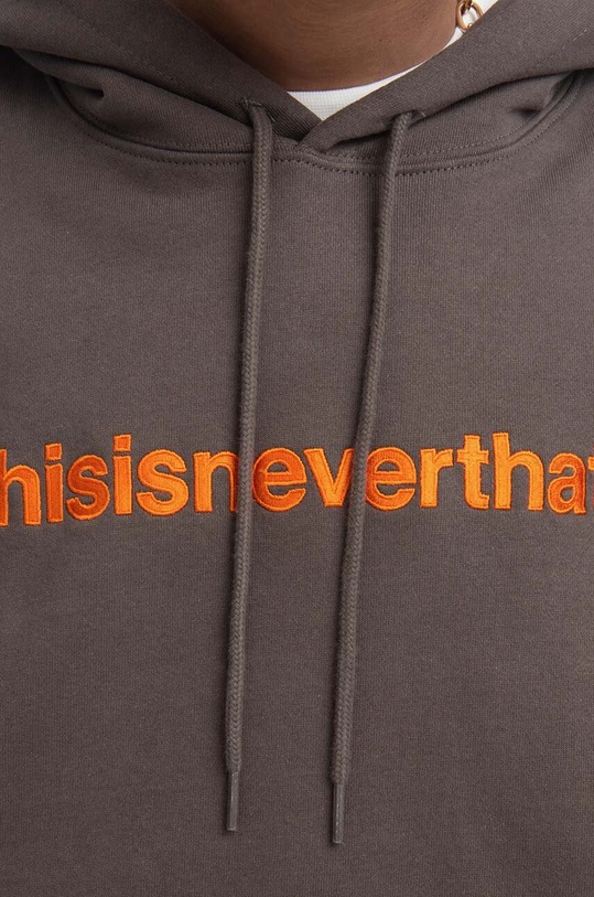 thisisneverthat cotton sweatshirt T-Logo brown TN220TSWHO01