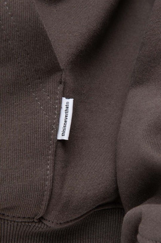 thisisneverthat cotton sweatshirt T-Logo TN220TSWHO01 brown