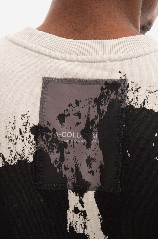 A-COLD-WALL* hanorac de bumbac Relaxed Crewneck ACWMW087 negru