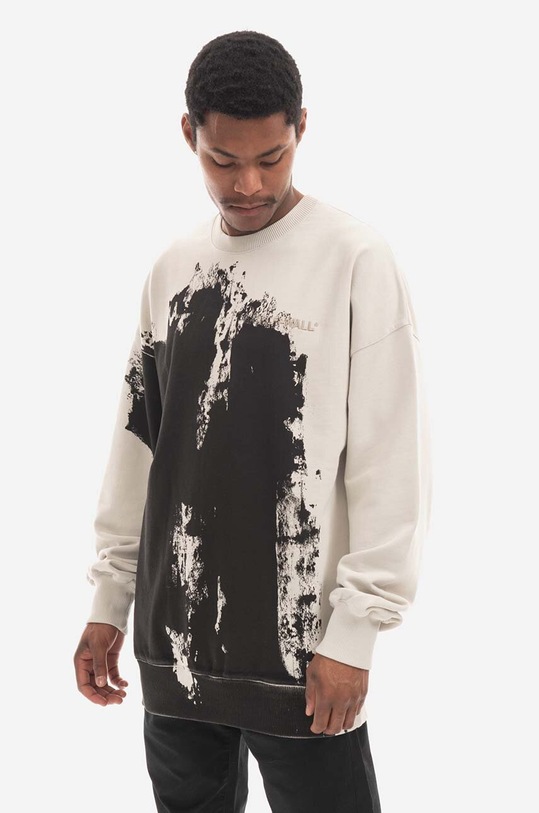 A-COLD-WALL* hanorac de bumbac Relaxed Crewneck ACWMW087