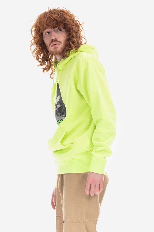 Bavlněná mikina PLEASURES Soundscape Hoodie P22U006