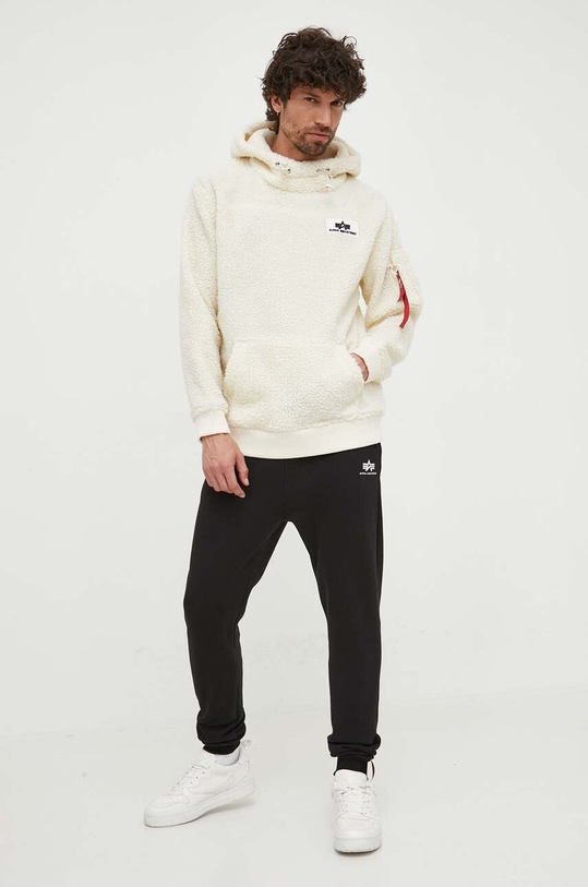 Кофта Alpha Industries Teddy Hoody 118330.16 бежевый AW23