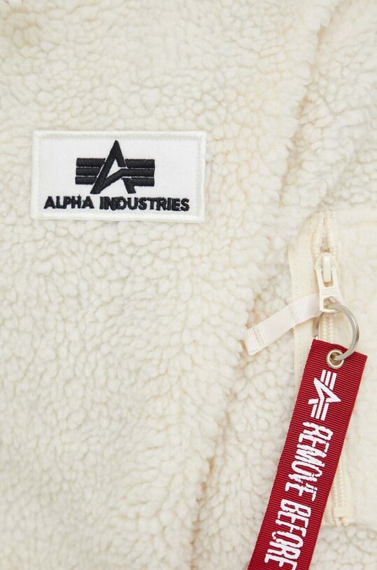 Μπλούζα Alpha Industries Teddy Hoody 118330.16 μπεζ