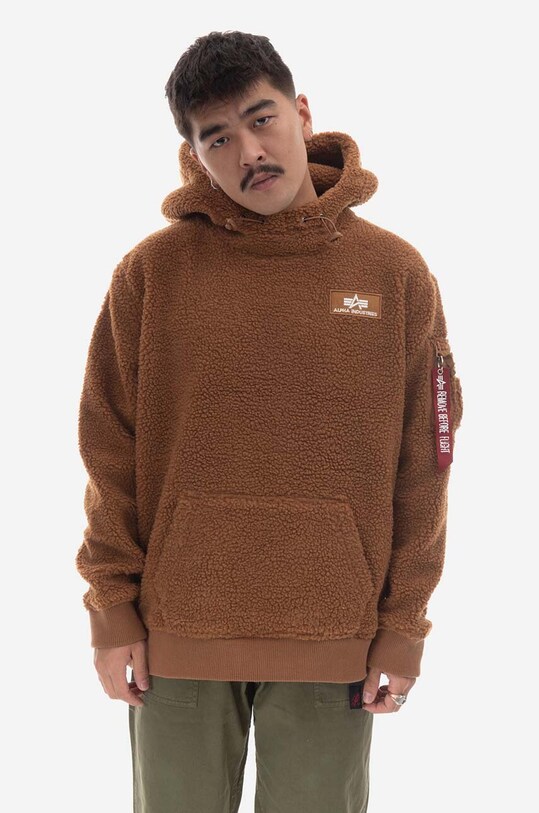 Alpha Industries sweatshirt with brown 118330.370