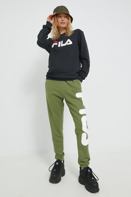 Fila bluza FAU0091 czarny AW22