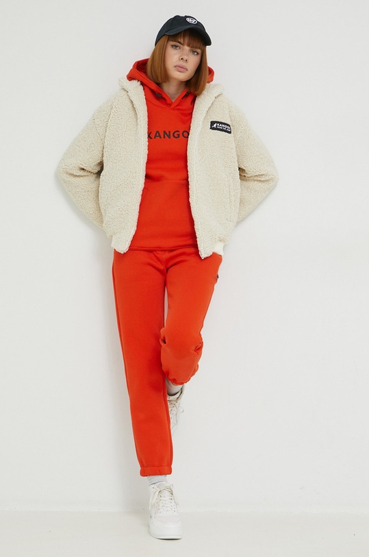 Kangol bluza KAF22UHDS102 pomarańczowy AW22