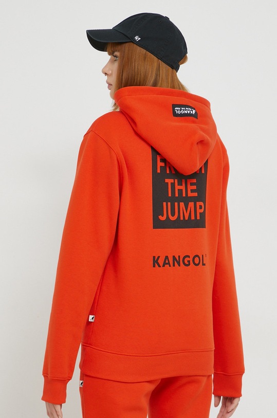 Kangol bluza pomarańczowy KAF22UHDS102