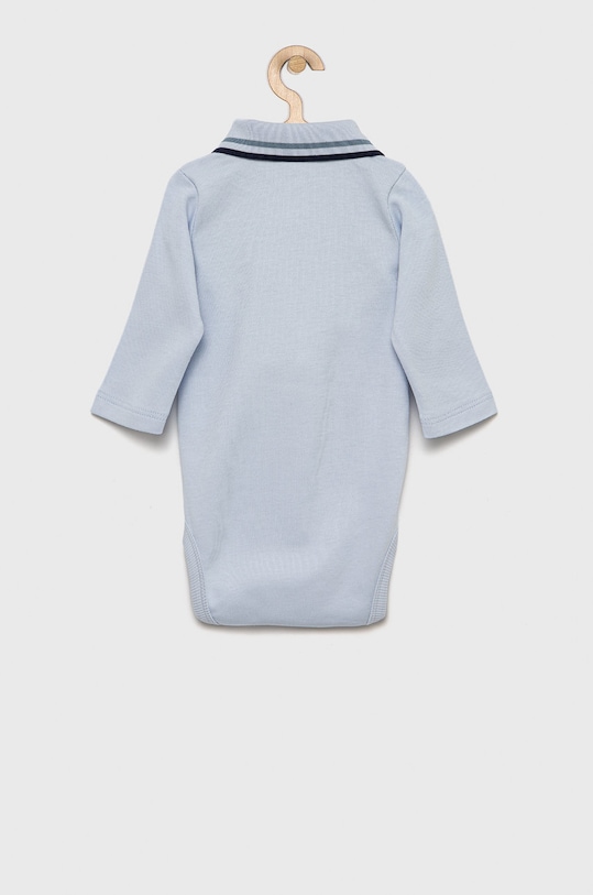 United Colors of Benetton bavlněné kojenecké body 3CDIMB107.W.REPROPOSED modrá AW22